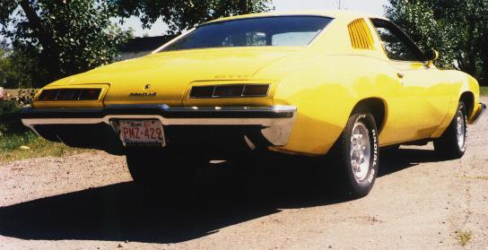 1973 GTO Rear View